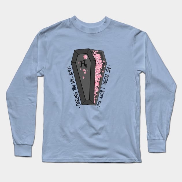 Halsey Ya'aburnee lyrics IICHLIWP Long Sleeve T-Shirt by Caitlin3696